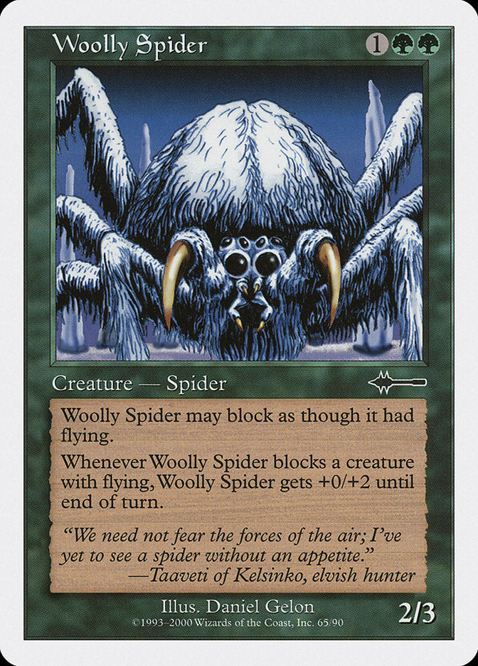Woolly Spider [Beatdown] | Jomio and Rueliete's Cards and Comics