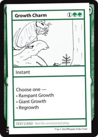 Growth Charm (2021 Edition) [Mystery Booster Playtest Cards] | Jomio and Rueliete's Cards and Comics