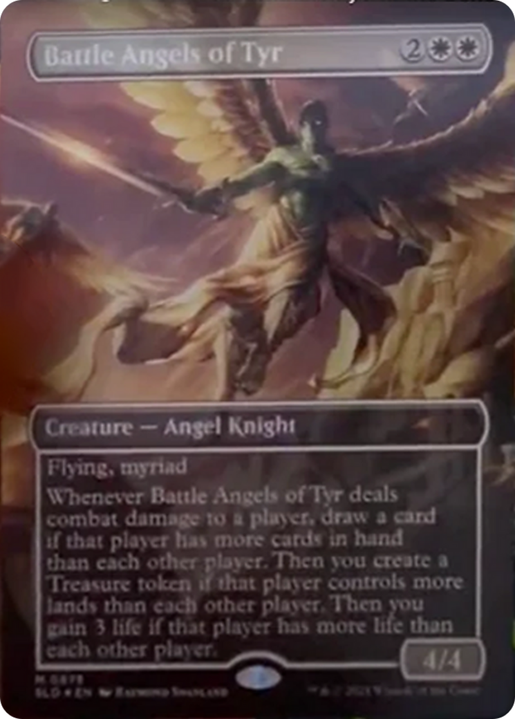 Battle Angels of Tyr (Rainbow Foil) [Secret Lair Drop Series] | Jomio and Rueliete's Cards and Comics