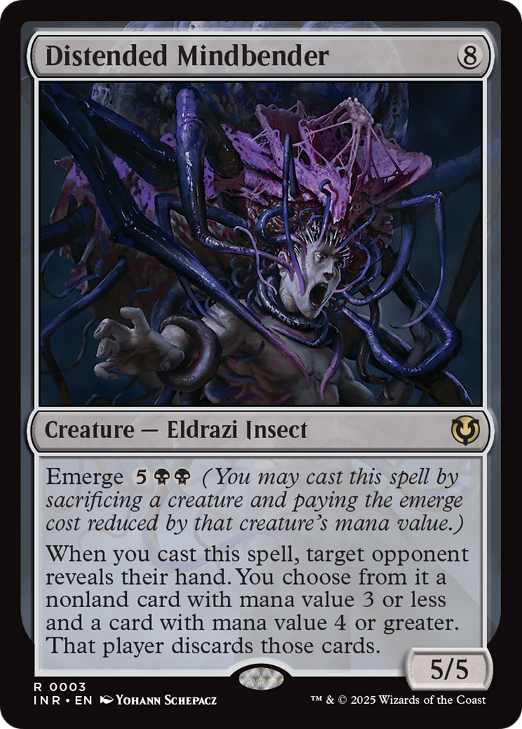 Distended Mindbender [Innistrad Remastered] | Jomio and Rueliete's Cards and Comics