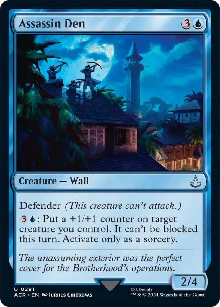 Assassin Den [Assassin's Creed] | Jomio and Rueliete's Cards and Comics