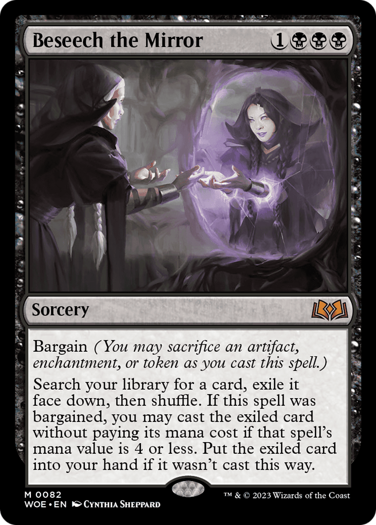 Beseech the Mirror [Wilds of Eldraine] | Jomio and Rueliete's Cards and Comics