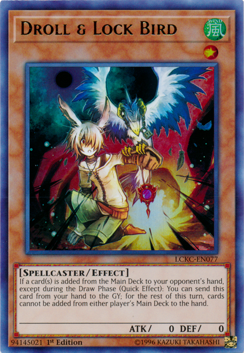 Droll & Lock Bird [LCKC-EN077] Ultra Rare | Jomio and Rueliete's Cards and Comics