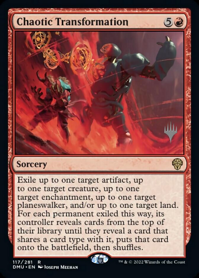 Chaotic Transformation (Promo Pack) [Dominaria United Promos] | Jomio and Rueliete's Cards and Comics
