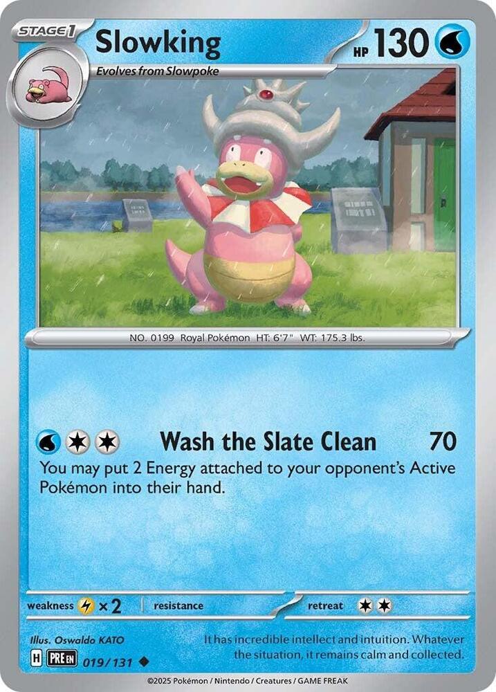 Slowking (019/131) [Scarlet & Violet: Prismatic Evolutions] | Jomio and Rueliete's Cards and Comics