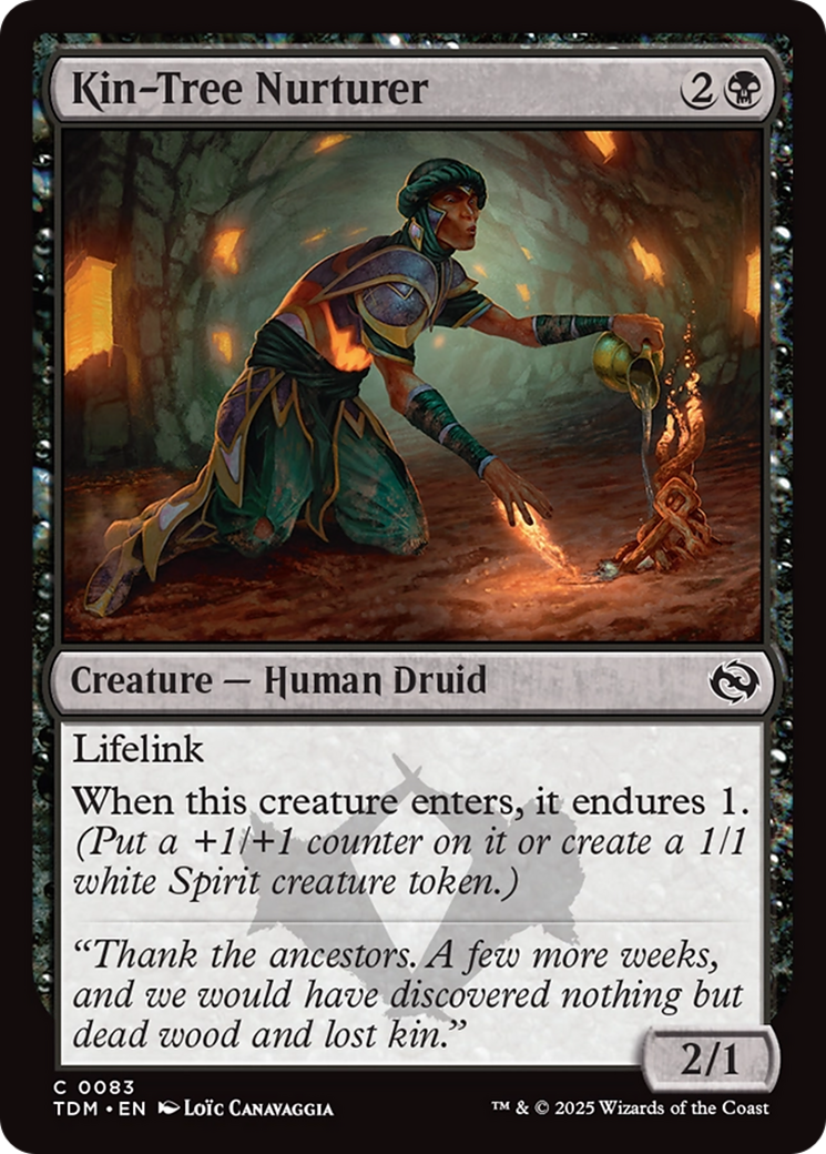 Kin-Tree Nurturer [Tarkir: Dragonstorm] | Jomio and Rueliete's Cards and Comics