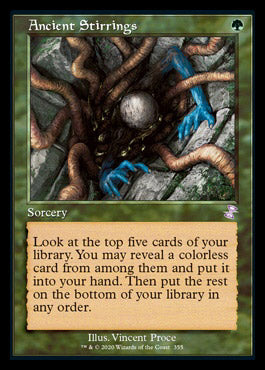 Ancient Stirrings (Timeshifted) [Time Spiral Remastered] | Jomio and Rueliete's Cards and Comics