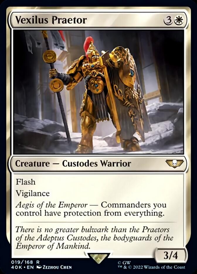 Vexilus Praetor [Warhammer 40,000] | Jomio and Rueliete's Cards and Comics