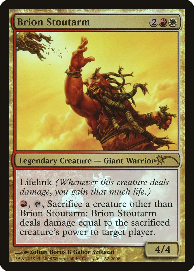 Brion Stoutarm [Resale Promos] | Jomio and Rueliete's Cards and Comics