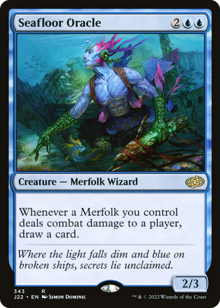 Seafloor Oracle [Jumpstart 2022] | Jomio and Rueliete's Cards and Comics