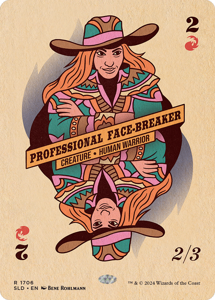 Professional Face-Breaker [Secret Lair Drop Series] | Jomio and Rueliete's Cards and Comics