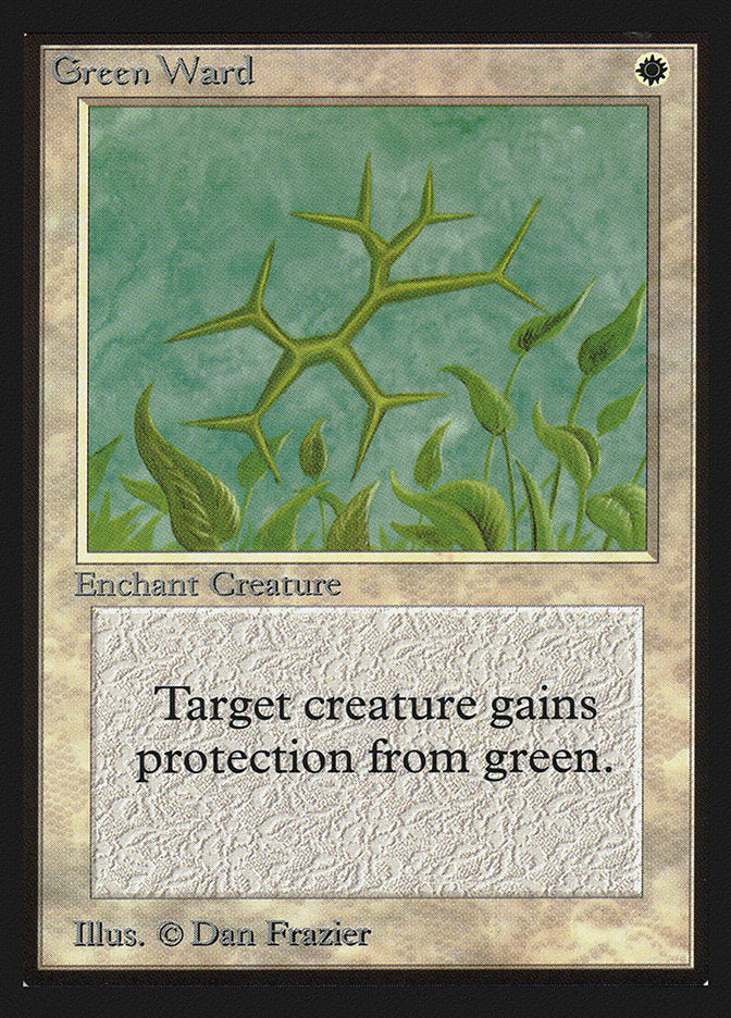 Green Ward [Collectors' Edition] | Jomio and Rueliete's Cards and Comics