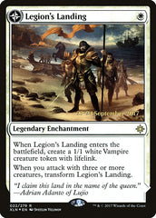 Legion's Landing // Adanto, the First Fort [Ixalan Prerelease Promos] | Jomio and Rueliete's Cards and Comics