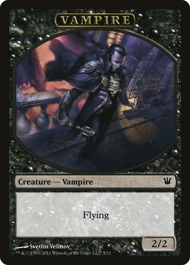 Vampire (0007) // Vampire (0008) Double-Sided Token [Innistrad Remastered Tokens] | Jomio and Rueliete's Cards and Comics