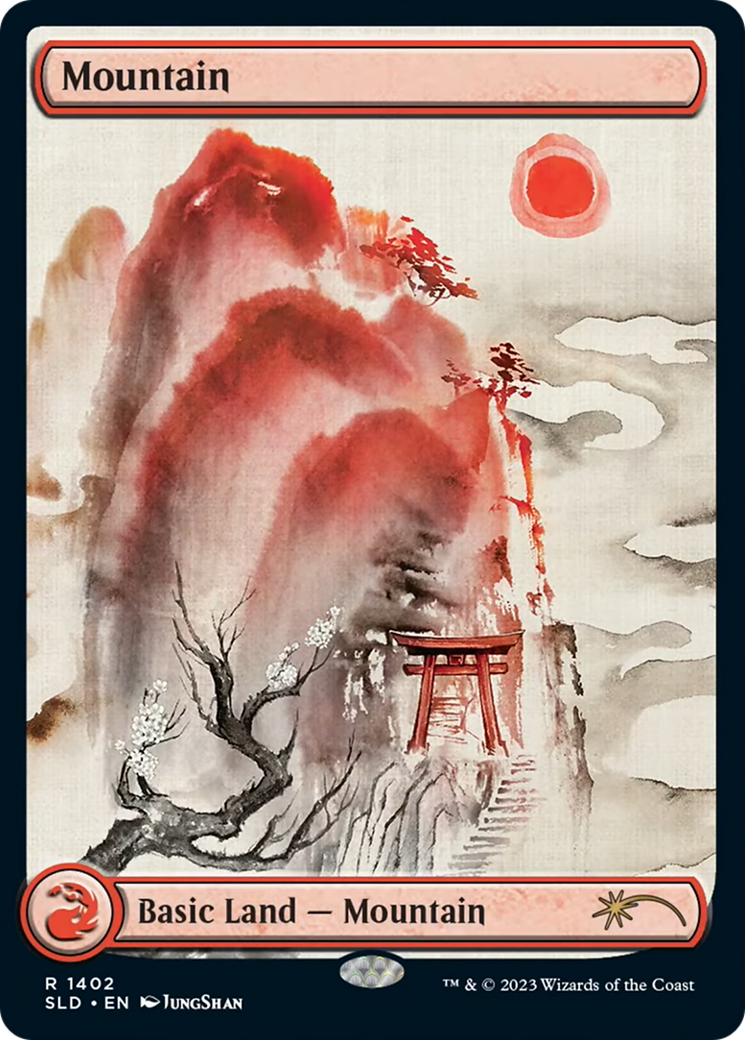 Mountain (1402) [Secret Lair Drop Series] | Jomio and Rueliete's Cards and Comics
