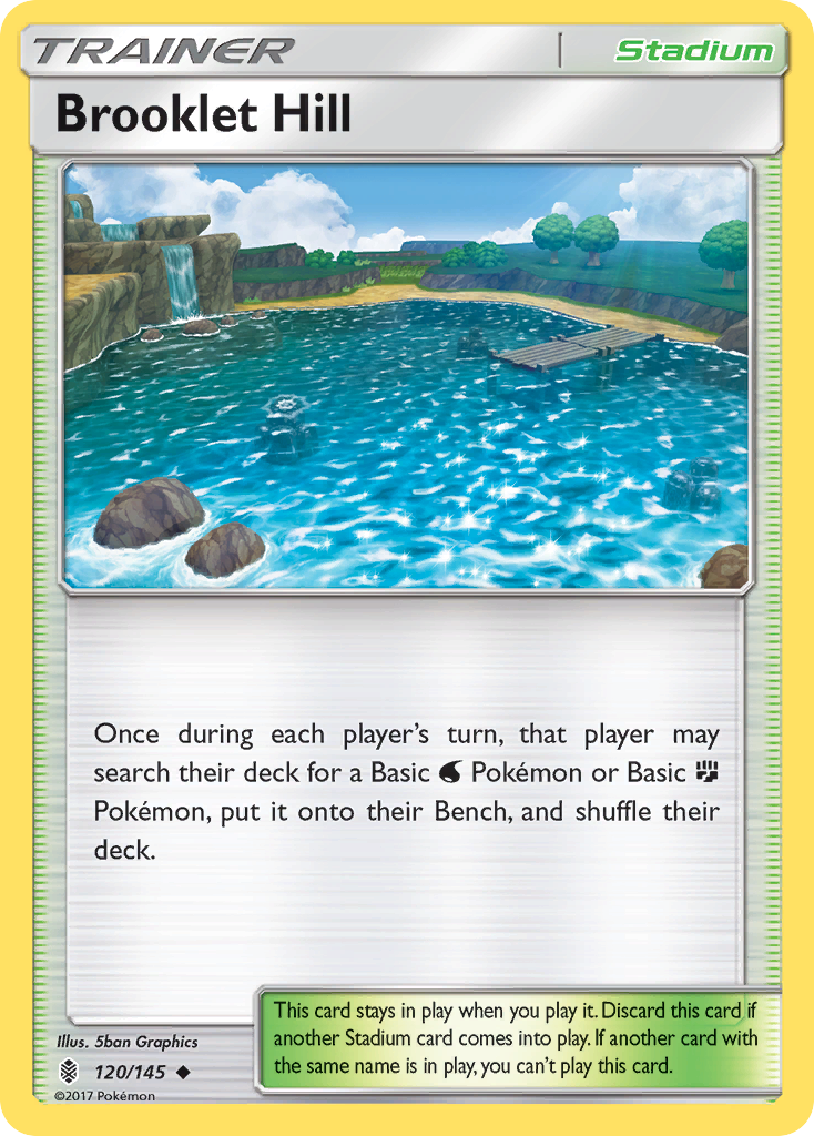 Brooklet Hill (120/145) [Sun & Moon: Guardians Rising] | Jomio and Rueliete's Cards and Comics