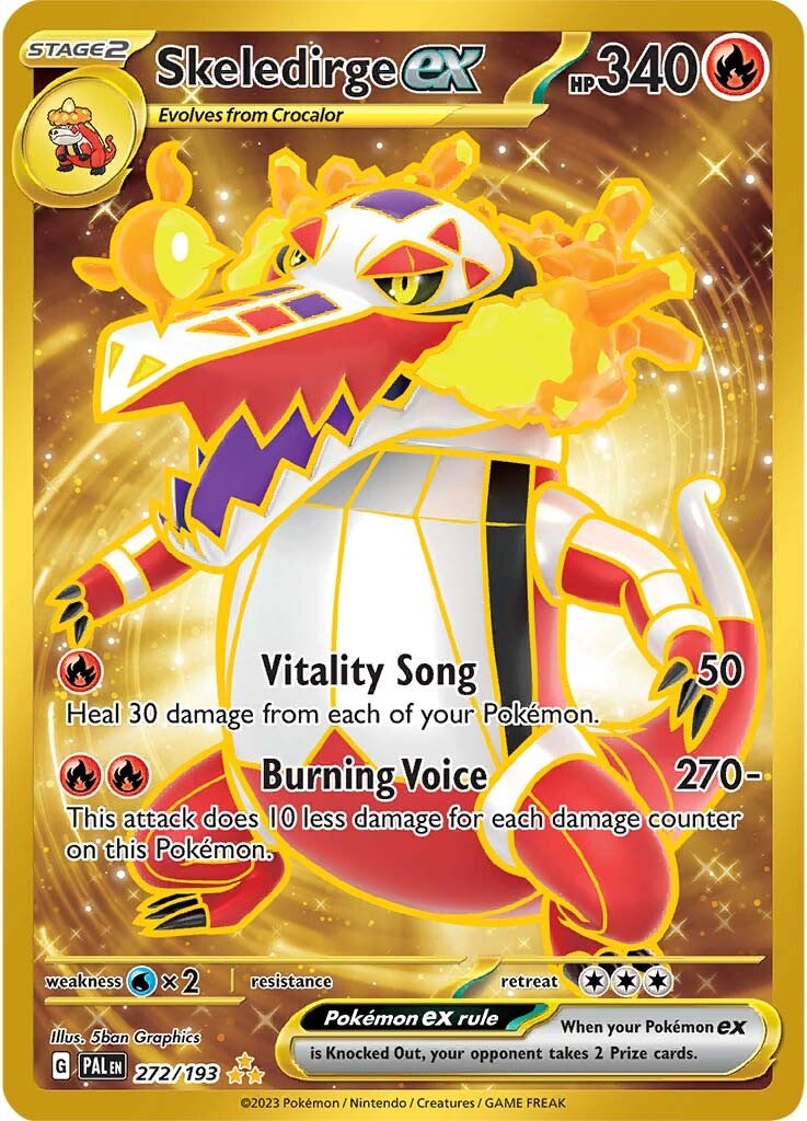 Skeledirge ex (272/193) [Scarlet & Violet: Paldea Evolved] | Jomio and Rueliete's Cards and Comics