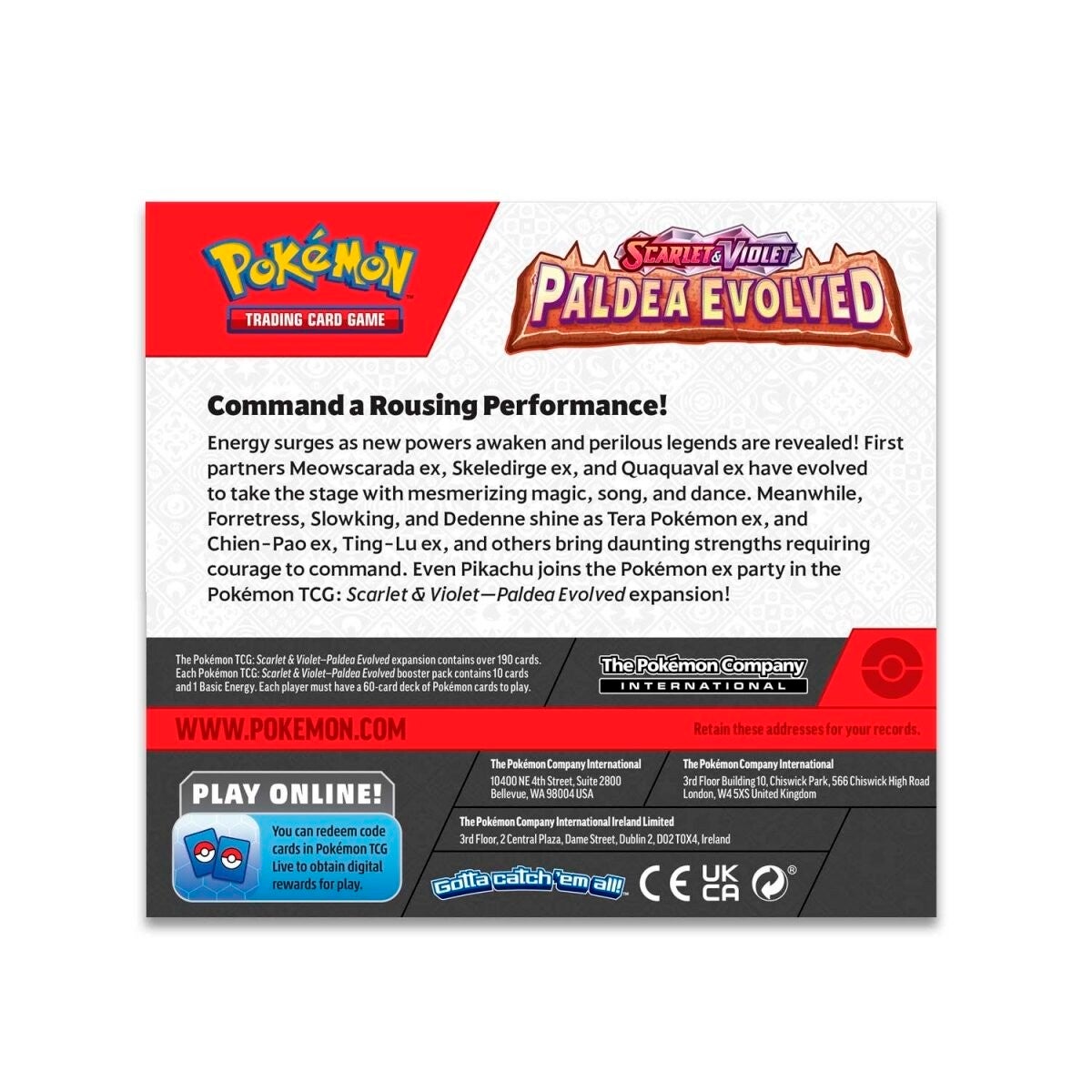 Scarlet & Violet: Paldea Evolved - Booster Box | Jomio and Rueliete's Cards and Comics