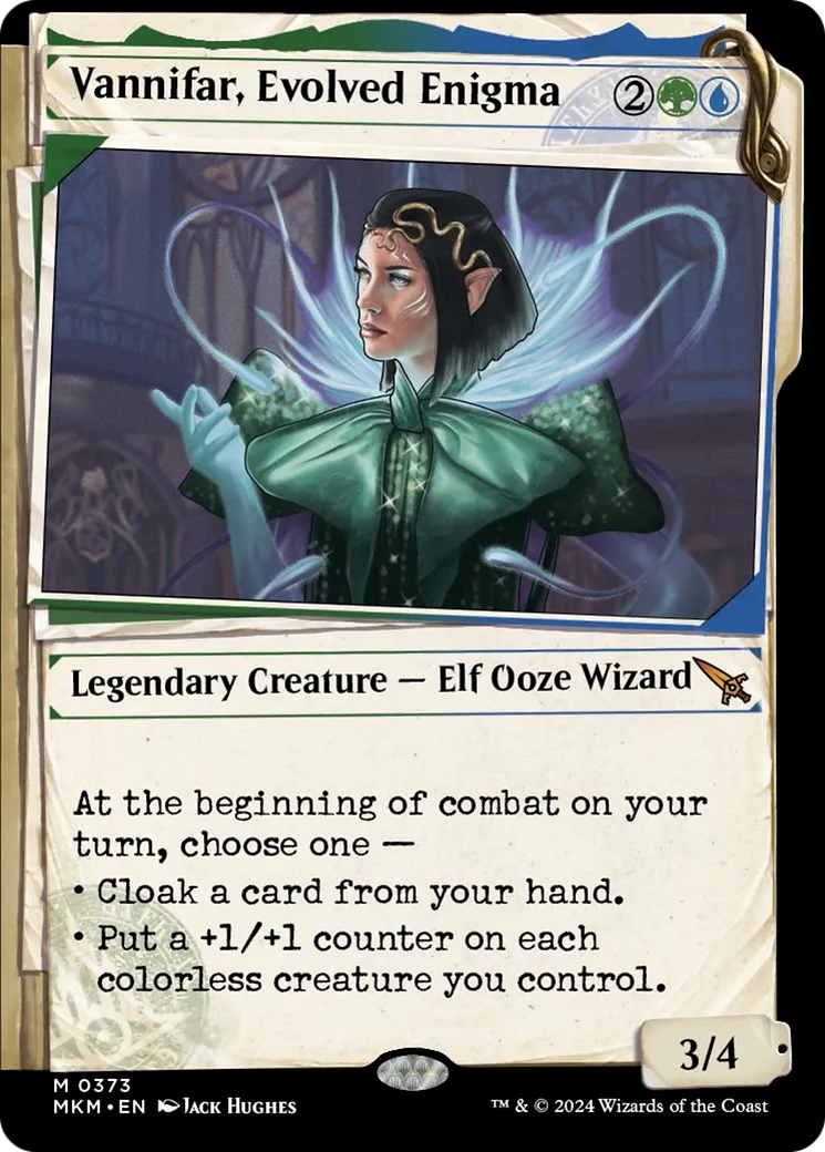 Vannifar, Evolved Enigma (Showcase) (0373) [Murders at Karlov Manor] | Jomio and Rueliete's Cards and Comics