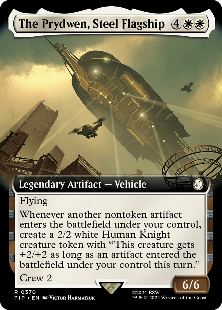 The Prydwen, Steel Flagship (Extended Art) [Fallout] | Jomio and Rueliete's Cards and Comics