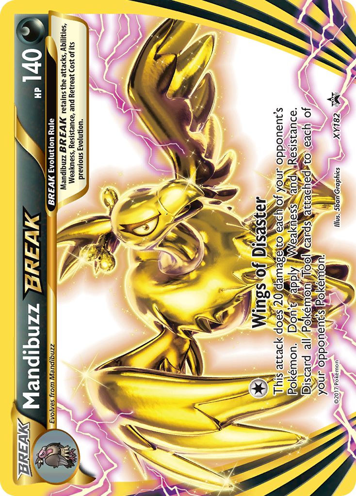Mandibuzz BREAK (XY182) [XY: Black Star Promos] | Jomio and Rueliete's Cards and Comics
