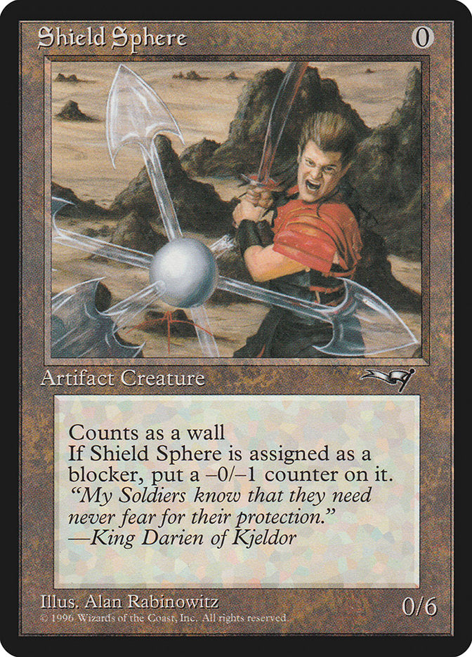 Shield Sphere [Alliances] | Jomio and Rueliete's Cards and Comics
