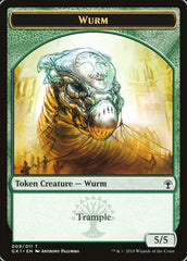 Wurm // Saproling Double-Sided Token [Guilds of Ravnica Guild Kit Tokens] | Jomio and Rueliete's Cards and Comics