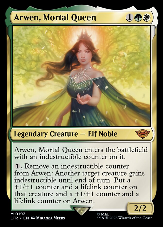 Arwen, Mortal Queen [The Lord of the Rings: Tales of Middle-Earth] | Jomio and Rueliete's Cards and Comics