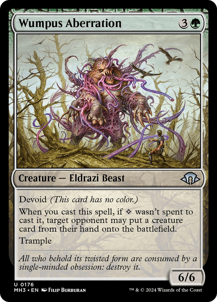 Wumpus Aberration [Modern Horizons 3] | Jomio and Rueliete's Cards and Comics