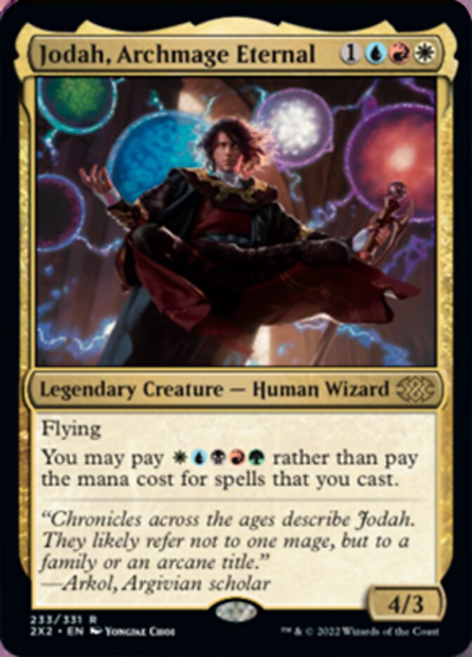 Jodah, Archmage Eternal [Double Masters 2022] | Jomio and Rueliete's Cards and Comics