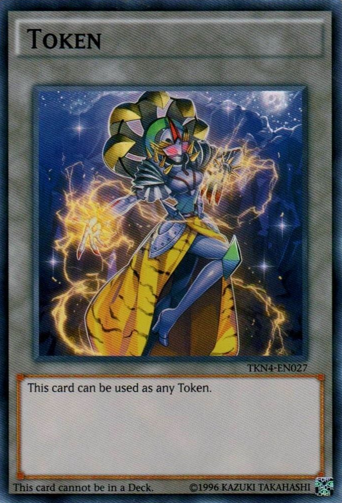 Token (Mithra the Thunder Vassal) [TKN4-EN027] Super Rare | Jomio and Rueliete's Cards and Comics