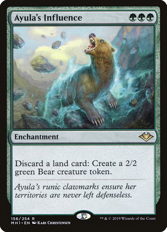 Ayula's Influence [Modern Horizons] | Jomio and Rueliete's Cards and Comics