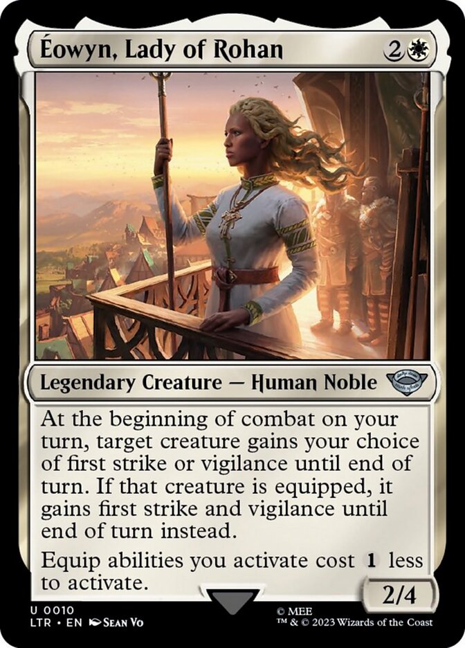 Eowyn, Lady of Rohan [The Lord of the Rings: Tales of Middle-Earth] | Jomio and Rueliete's Cards and Comics
