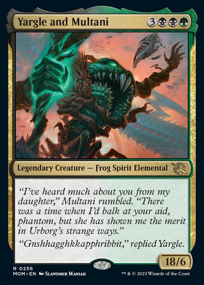 Yargle and Multani [March of the Machine] | Jomio and Rueliete's Cards and Comics