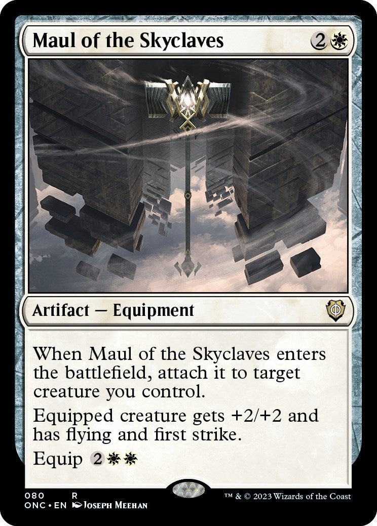 Maul of the Skyclaves [Phyrexia: All Will Be One Commander] | Jomio and Rueliete's Cards and Comics