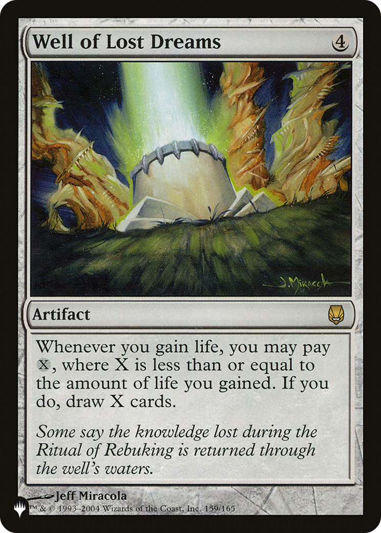 Well of Lost Dreams [Secret Lair: Angels] | Jomio and Rueliete's Cards and Comics