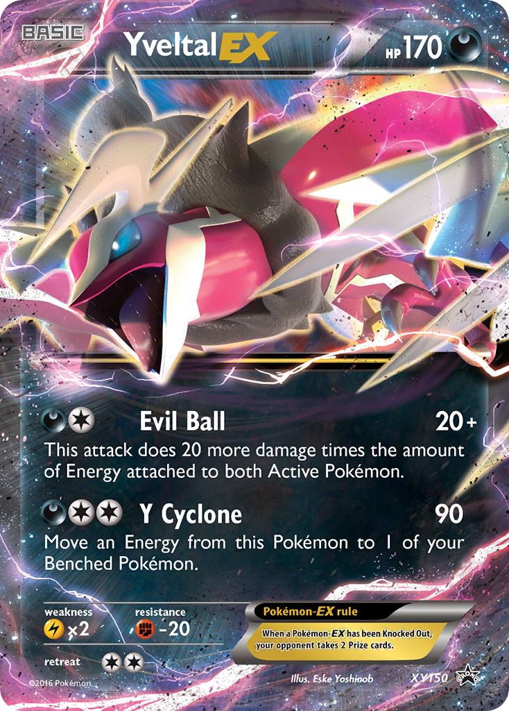 Yveltal EX (XY150) [XY: Black Star Promos] | Jomio and Rueliete's Cards and Comics