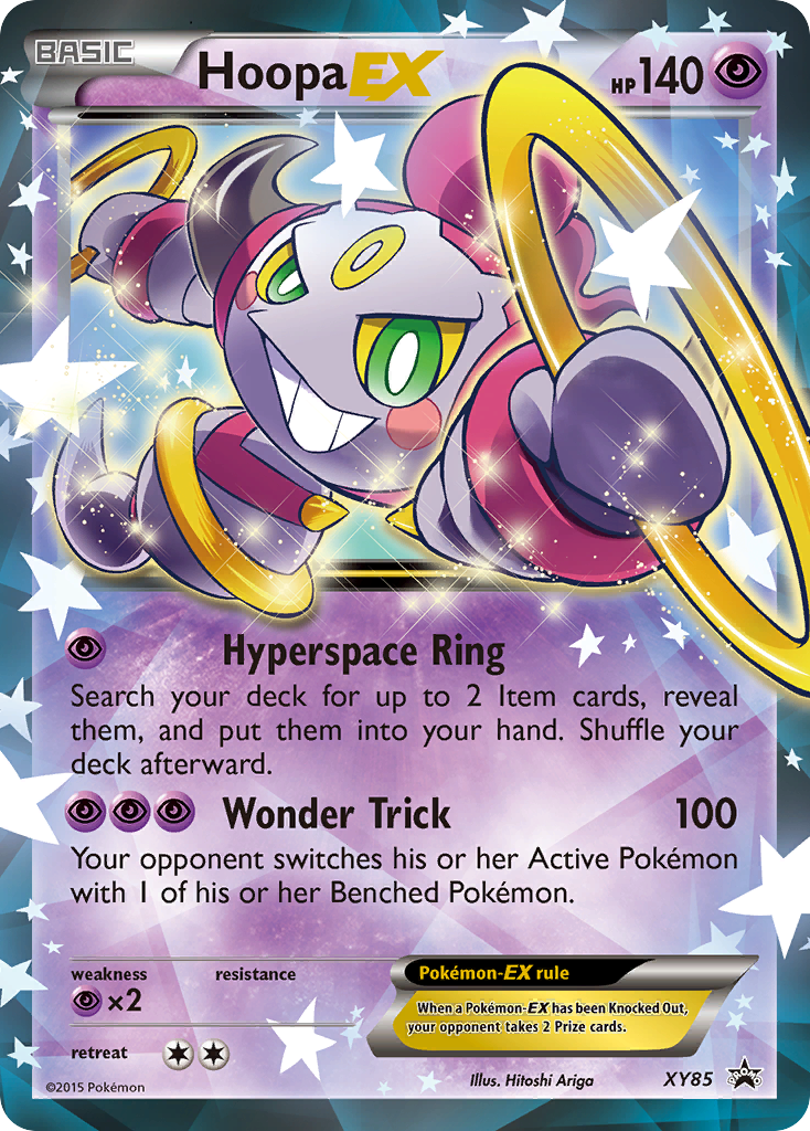 Hoopa EX (XY85) (Collection Promo) [XY: Black Star Promos] | Jomio and Rueliete's Cards and Comics