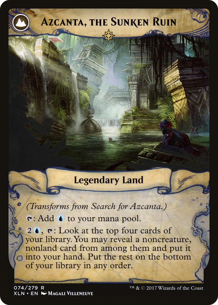 Search for Azcanta // Azcanta, the Sunken Ruin [Secret Lair: From Cute to Brute] | Jomio and Rueliete's Cards and Comics