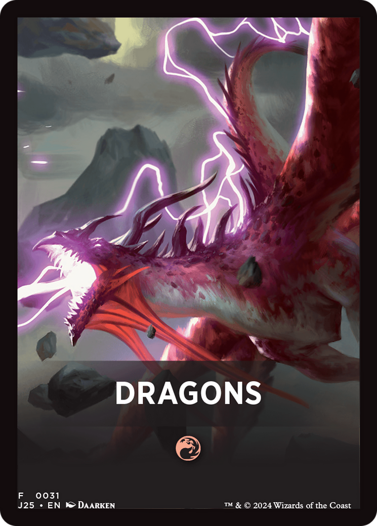Dragons Theme Card [Foundations Jumpstart Front Cards] | Jomio and Rueliete's Cards and Comics