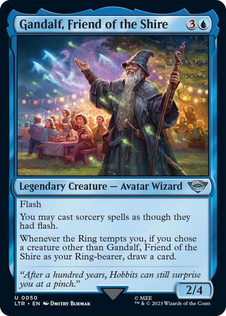 Gandalf, Friend of the Shire [The Lord of the Rings: Tales of Middle-Earth] | Jomio and Rueliete's Cards and Comics