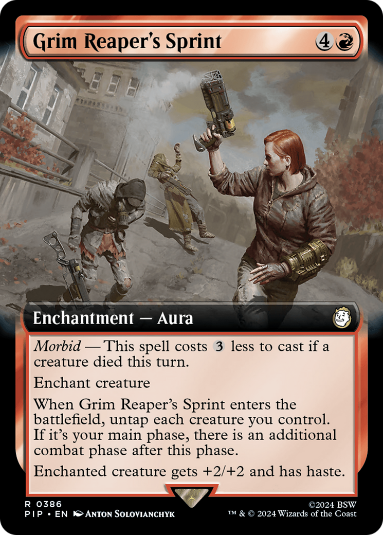 Grim Reaper's Sprint (Extended Art) [Fallout] | Jomio and Rueliete's Cards and Comics