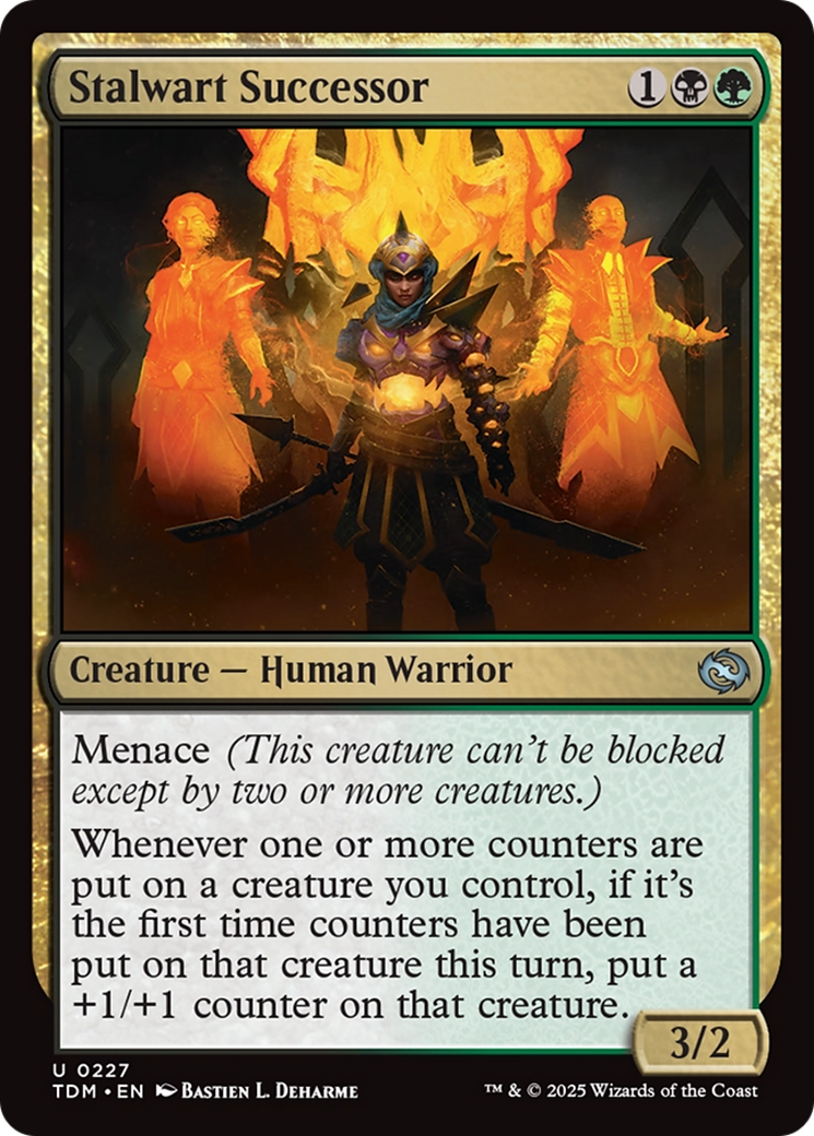 Stalwart Successor [Tarkir: Dragonstorm] | Jomio and Rueliete's Cards and Comics