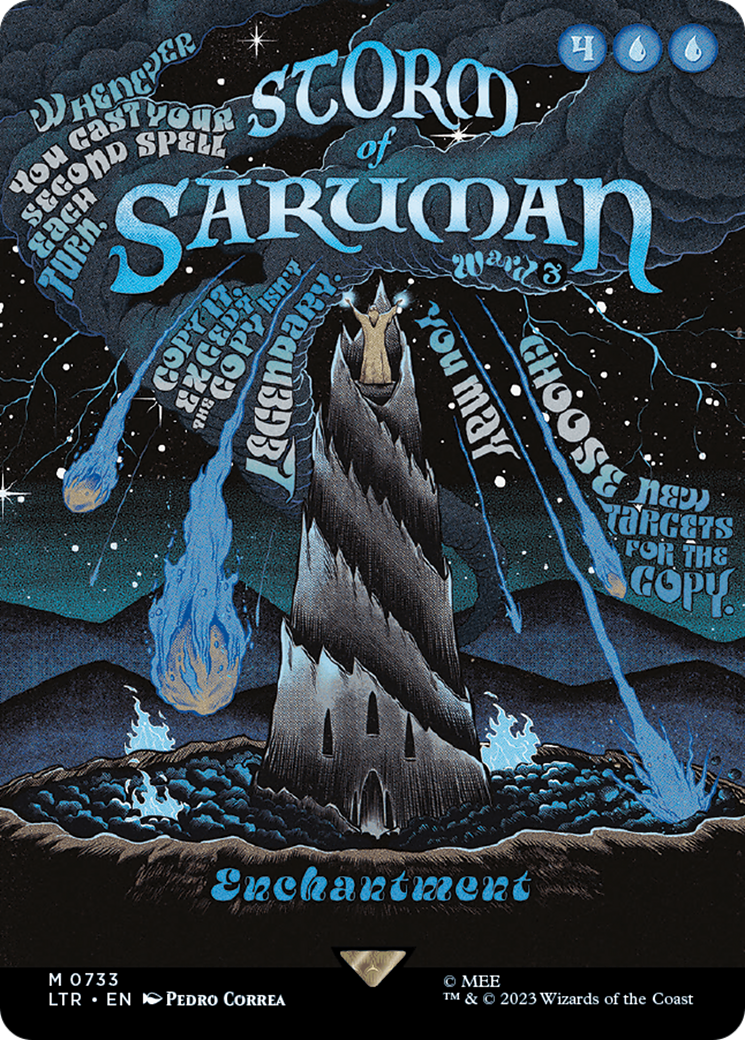 Storm of Saruman (Borderless Poster) [The Lord of the Rings: Tales of Middle-Earth] | Jomio and Rueliete's Cards and Comics