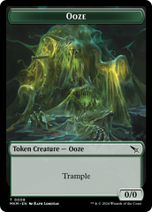Thopter (0020) // Ooze Double-Sided Token [Murders at Karlov Manor Tokens] | Jomio and Rueliete's Cards and Comics