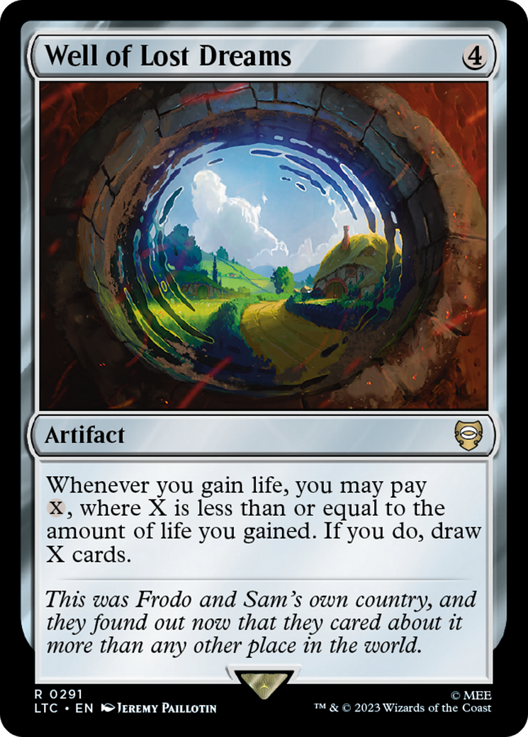 Well of Lost Dreams [The Lord of the Rings: Tales of Middle-Earth Commander] | Jomio and Rueliete's Cards and Comics