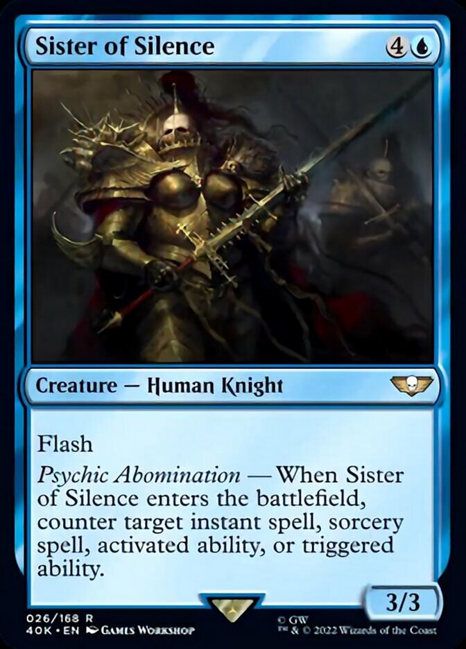 Sister of Silence [Warhammer 40,000] | Jomio and Rueliete's Cards and Comics
