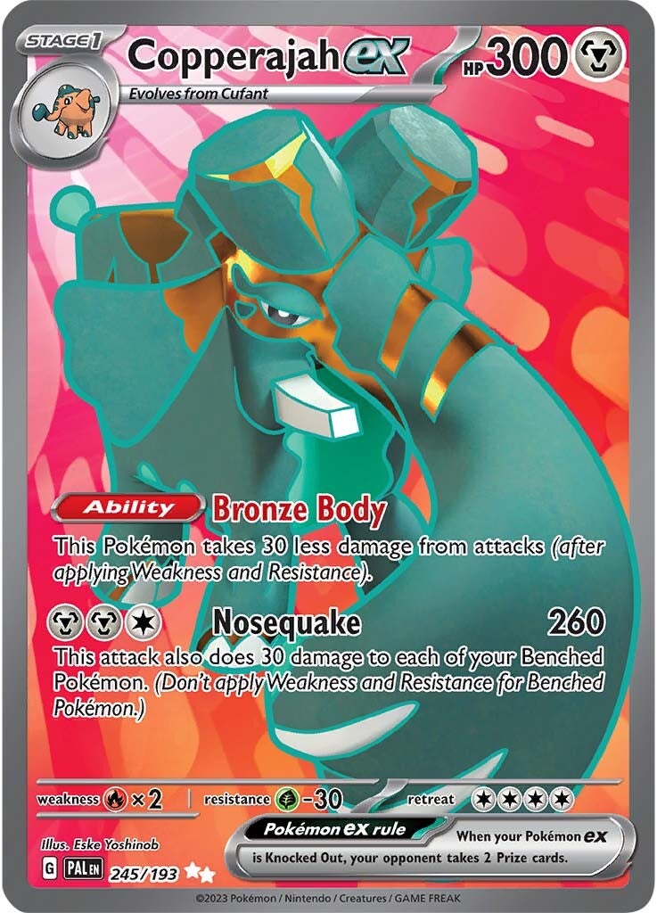 Copperajah ex (245/193) [Scarlet & Violet: Paldea Evolved] | Jomio and Rueliete's Cards and Comics