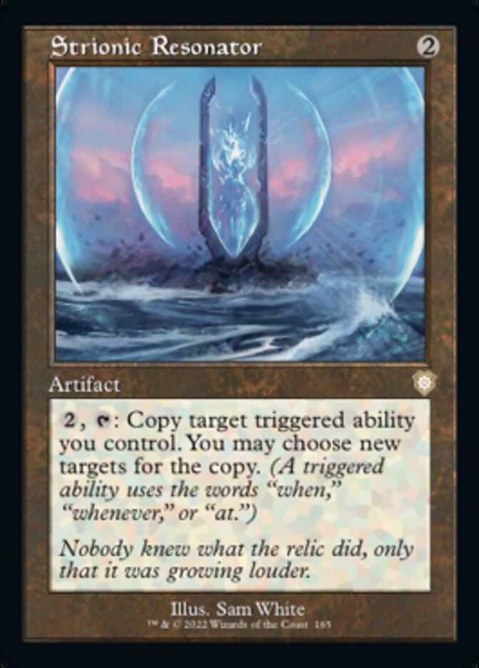 Strionic Resonator (Retro) [The Brothers' War Commander] | Jomio and Rueliete's Cards and Comics