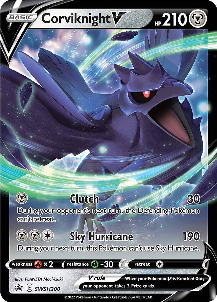 Corviknight V (SWSH200) [Sword & Shield: Black Star Promos] | Jomio and Rueliete's Cards and Comics